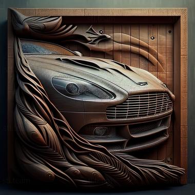 3D модель Aston Martin DBS V12 (STL)